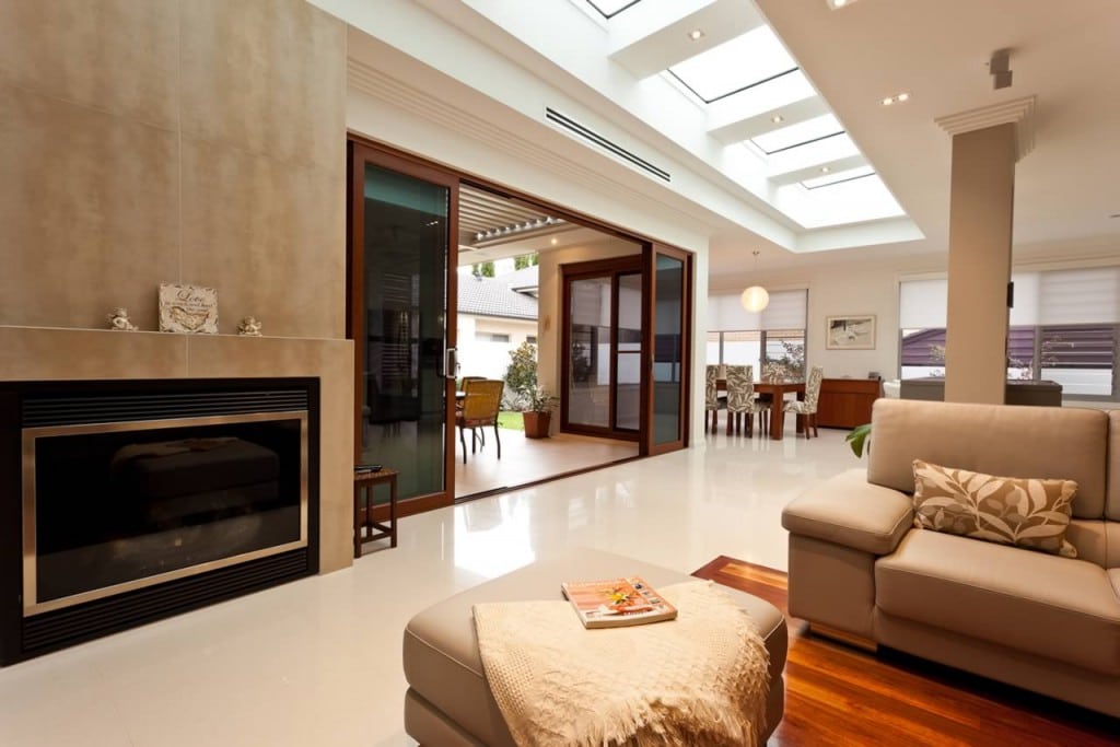 Velux skylights in melbourne home