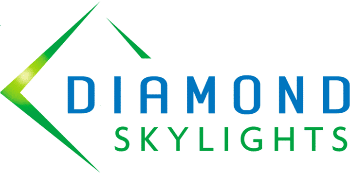 Diamond Skylights with splash of sunlight